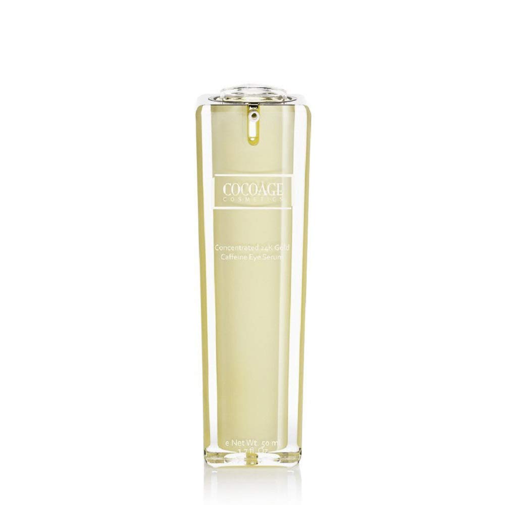 Cocoàge Cosmetics | Concentrated 24K Gold Caffeine Eye Serum