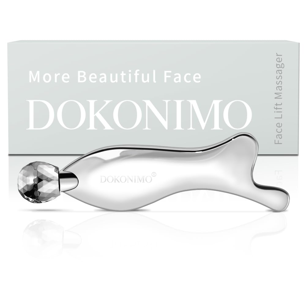 DOKONIMO Gua Sha Tool，Ergonomic Handheld Stainless Steel Tool