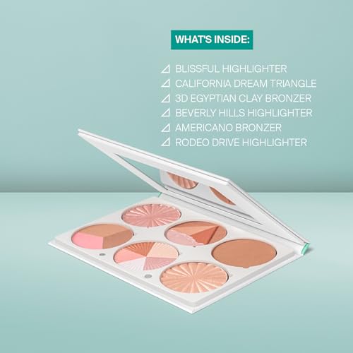 3-in-1 Blush Bronzer & Highlighter Palette