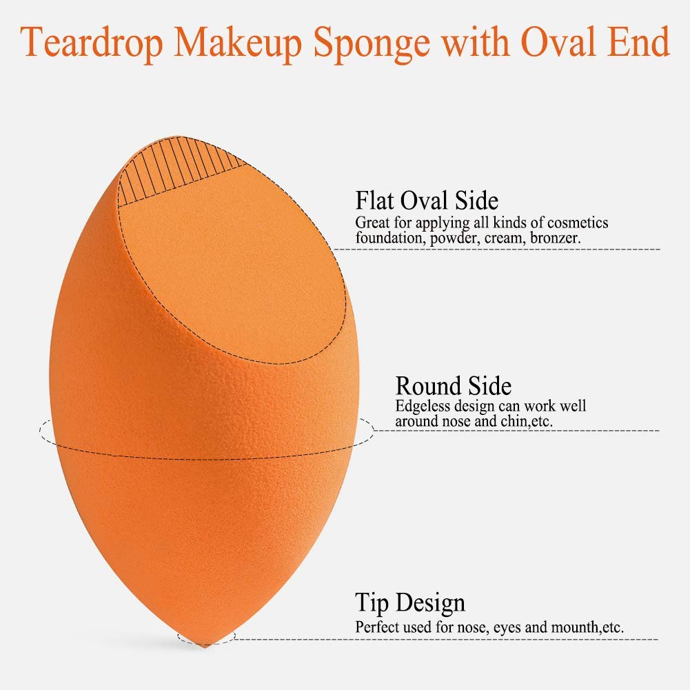 Makeup Sponge & Kabuki Brush Set 3PC