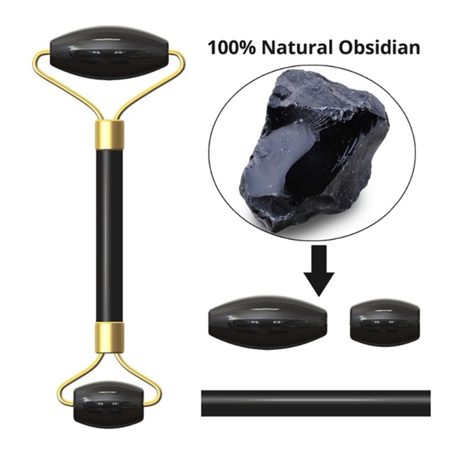 Amethyst Face Massage Roller 1PC
