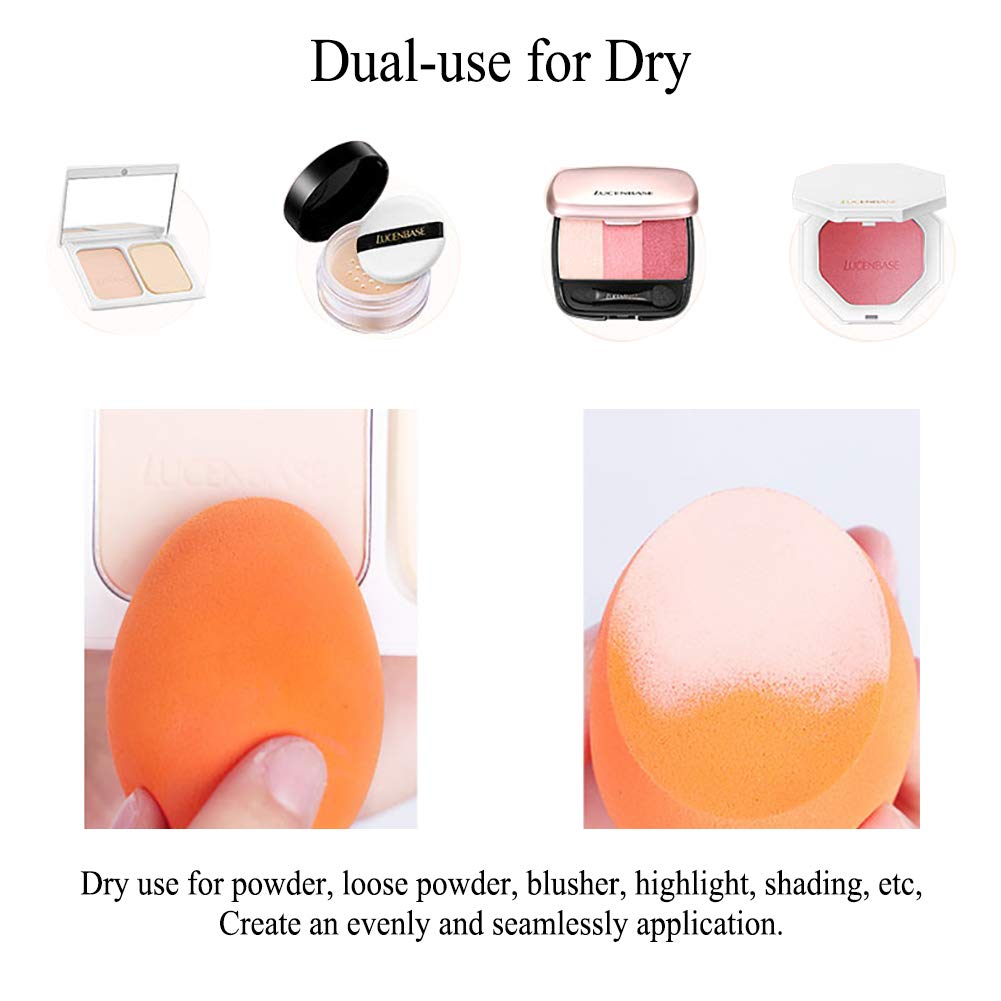 Makeup Sponge & Kabuki Brush Set 3PC