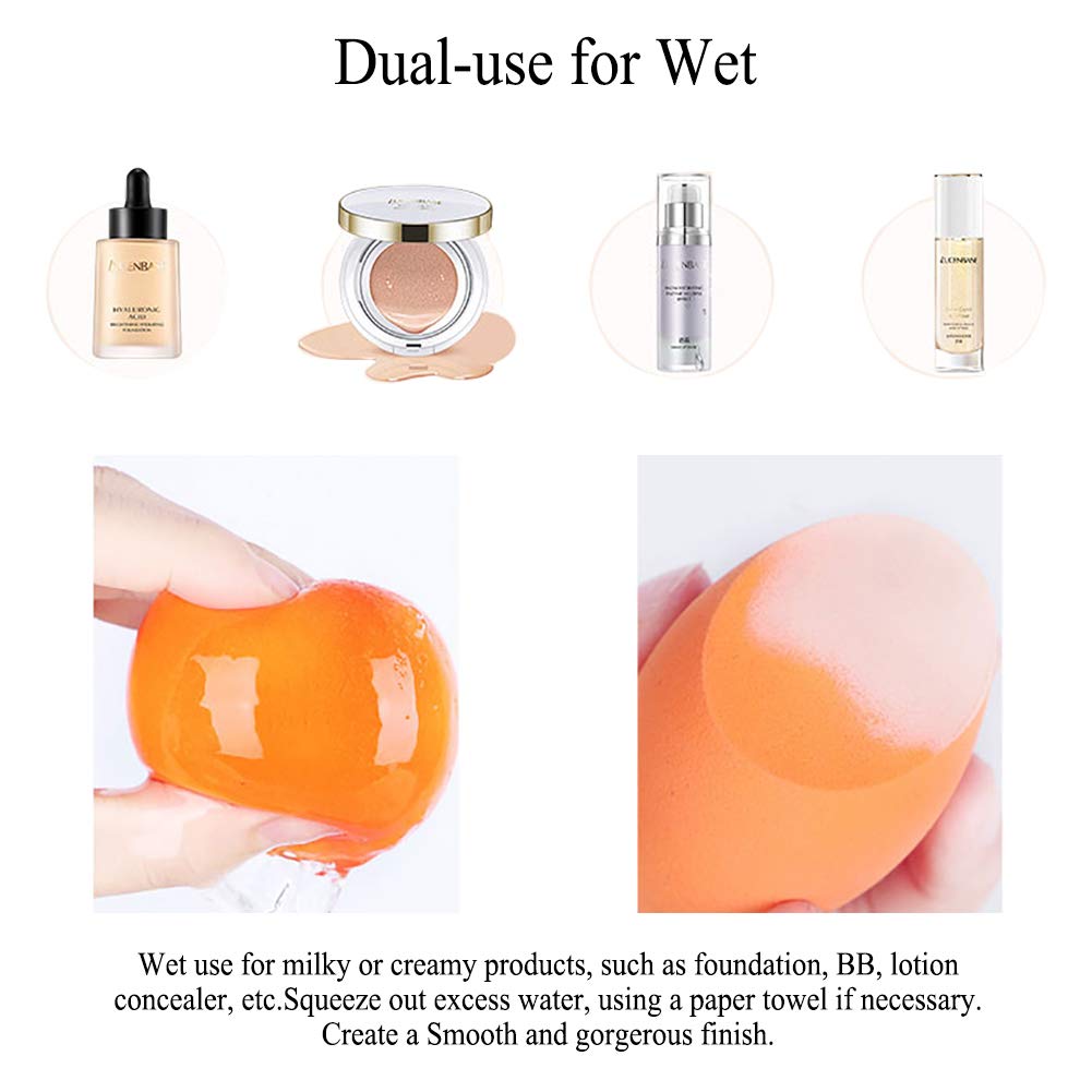 Makeup Sponge & Kabuki Brush Set 3PC
