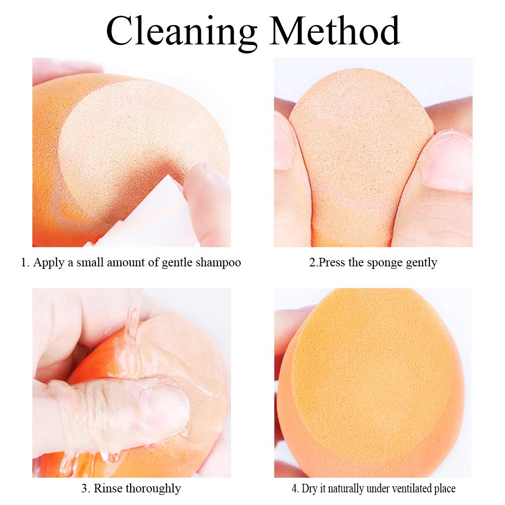 Makeup Sponge & Kabuki Brush Set 3PC