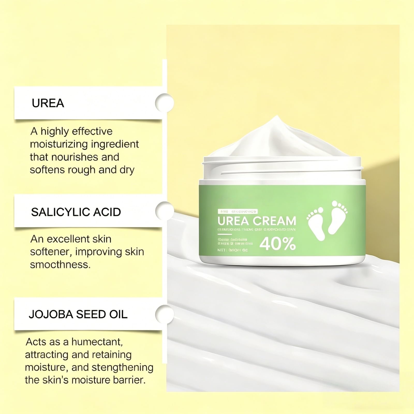 Urea 40% Foot Repair Cream with Salicylic Acid