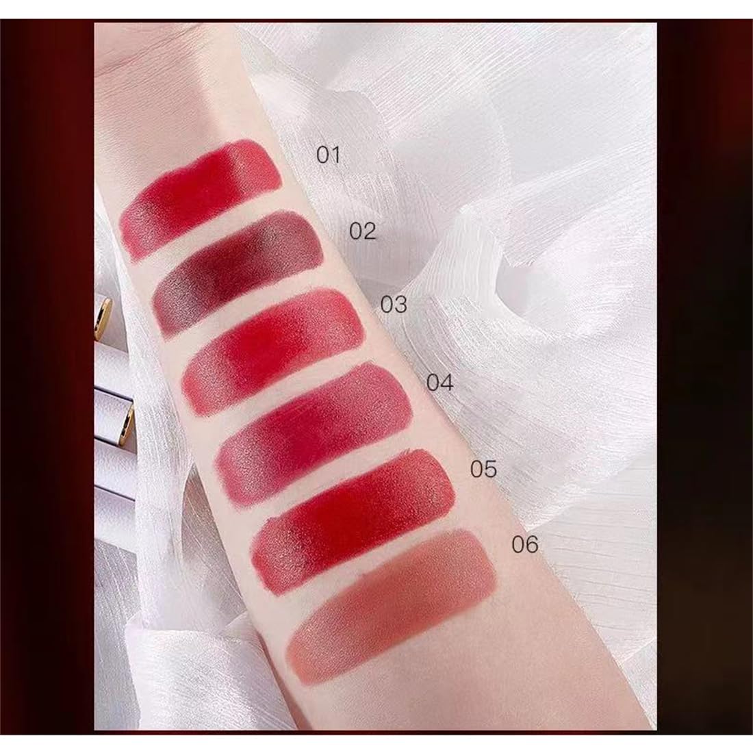 Velvet Matte Waterproof Lipstick Red