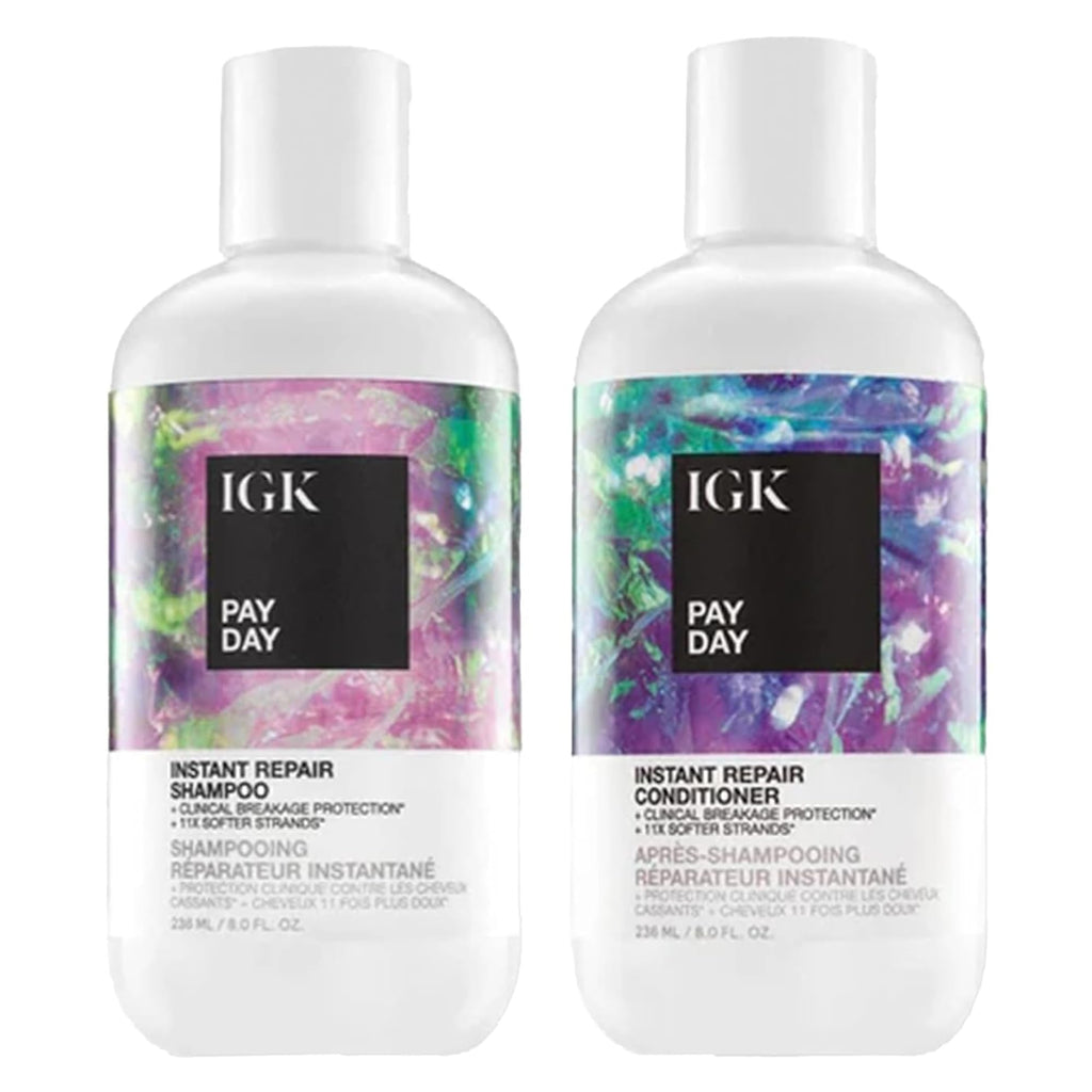 IGK Shampoo and Conditioner Set| Vegan + Cruelty-Free