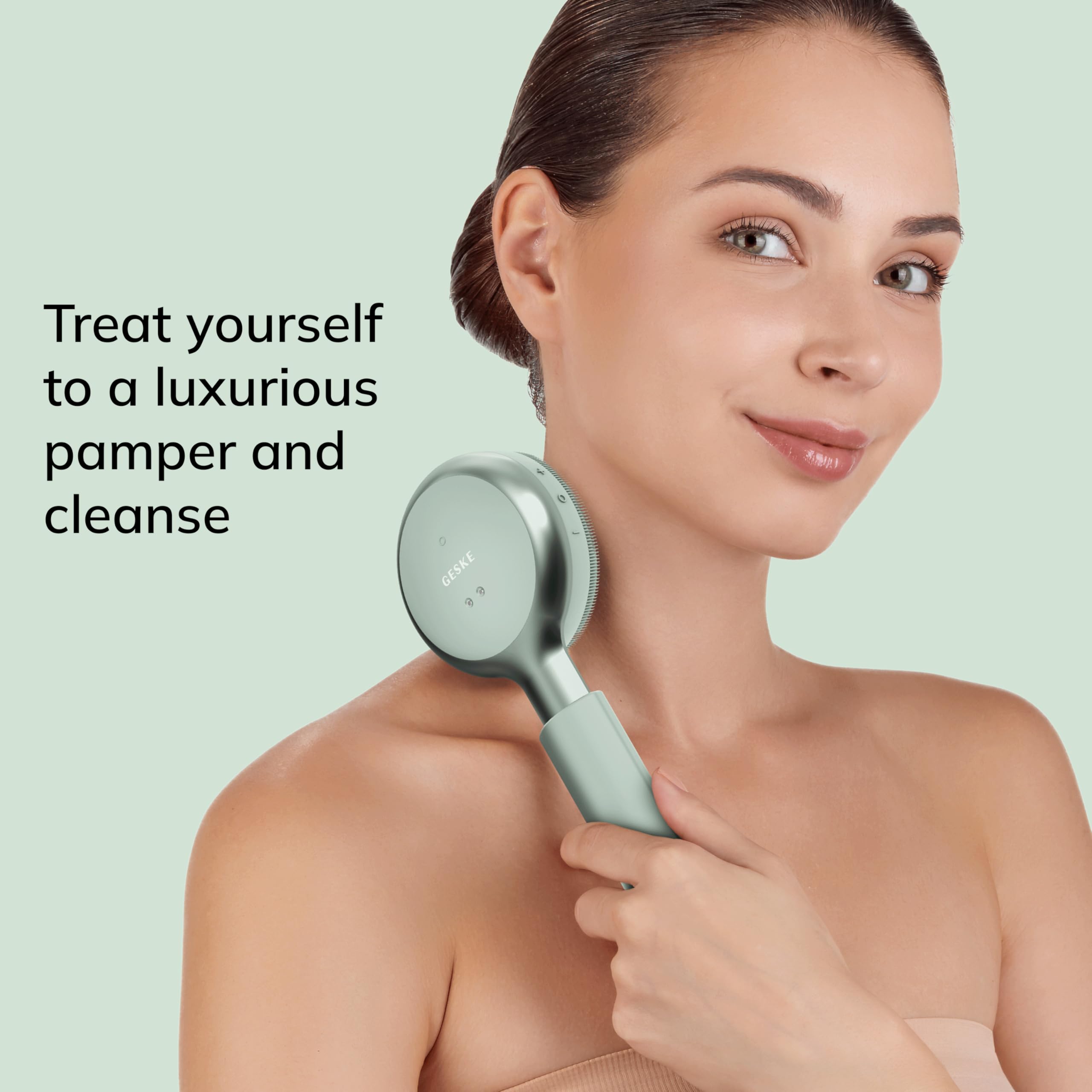 GESKE LED Sonic Full-Body Brush | 9 in 1