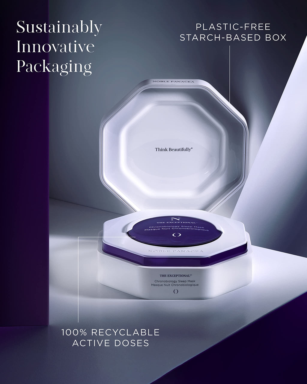 Noble Panacea, The Exceptional Chronobiology Sleep Mask 8 dose