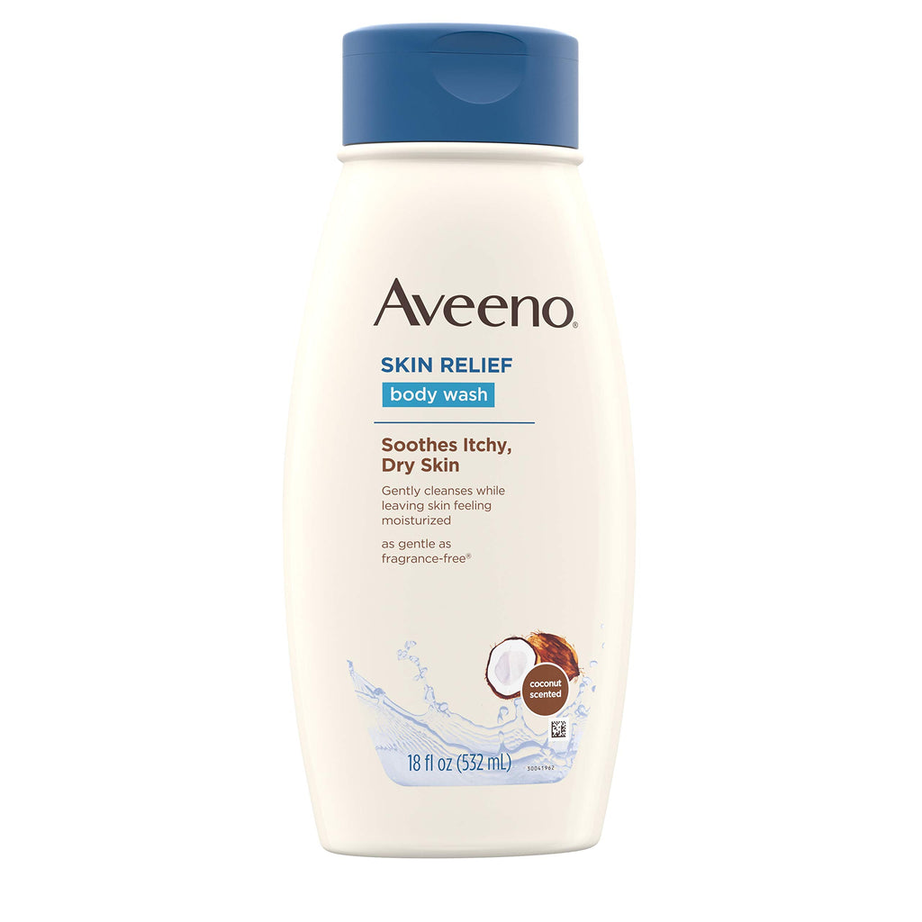 Skin Relief Coconut Body Wash 18oz 12-Pack