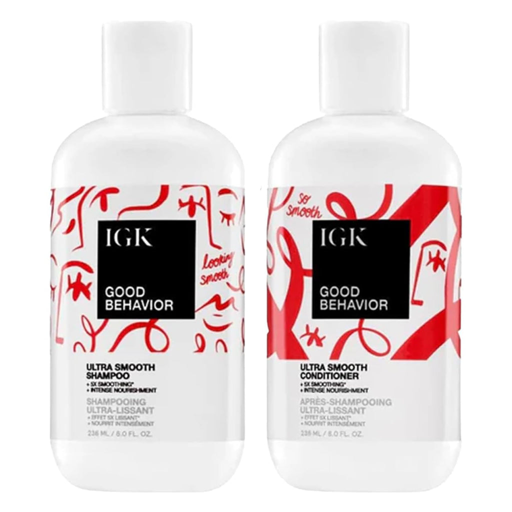 IGK Shampoo and Conditioner Set| Vegan + Cruelty-Free