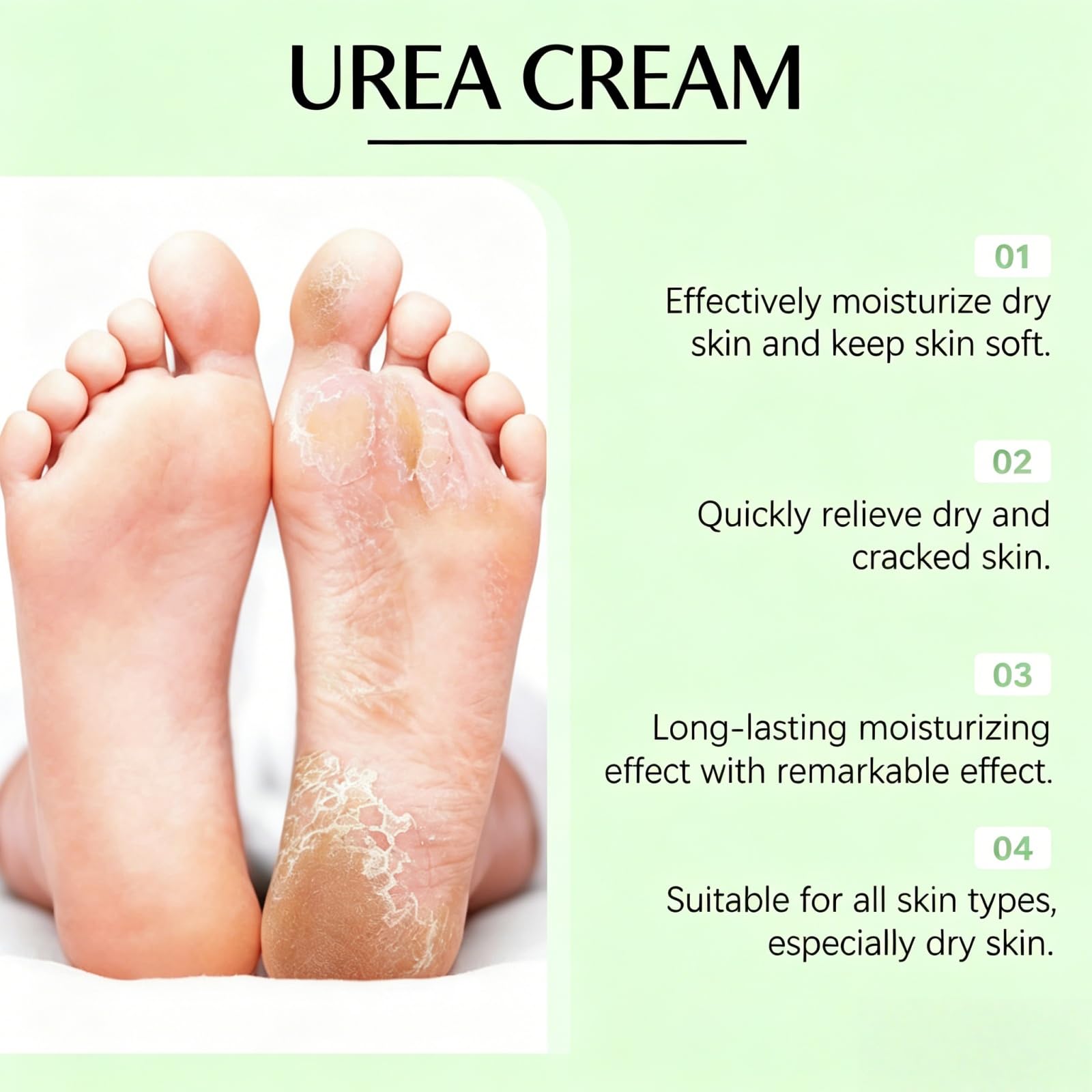 Urea 40% Foot Repair Cream with Salicylic Acid