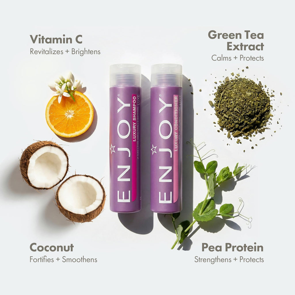 Enjoy Luxury Shampoo & Conditioner- Eliminates Parent
