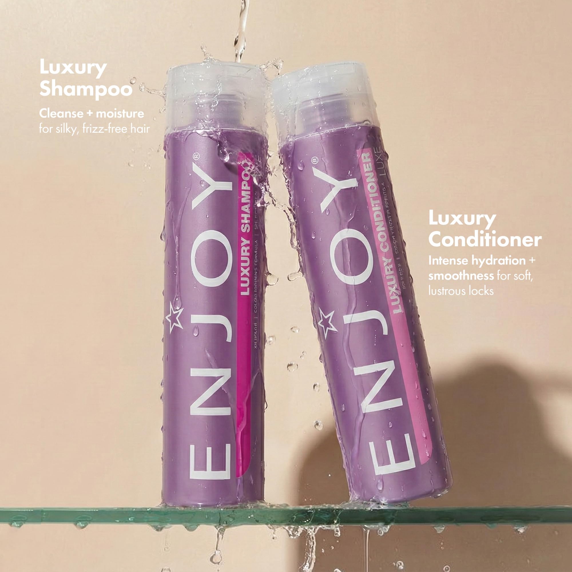 Enjoy Luxury Shampoo & Conditioner- Eliminates Parent