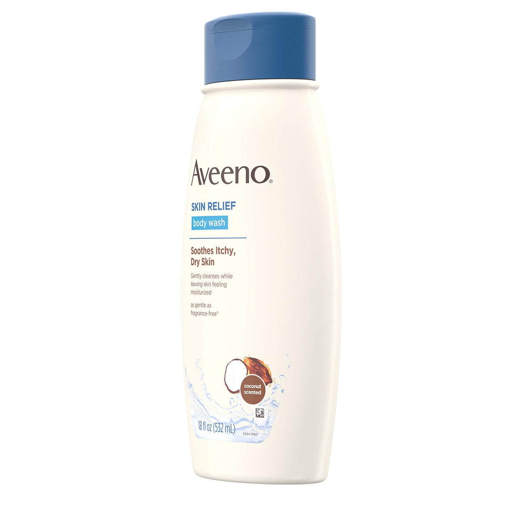 Skin Relief Coconut Body Wash 18oz 12-Pack