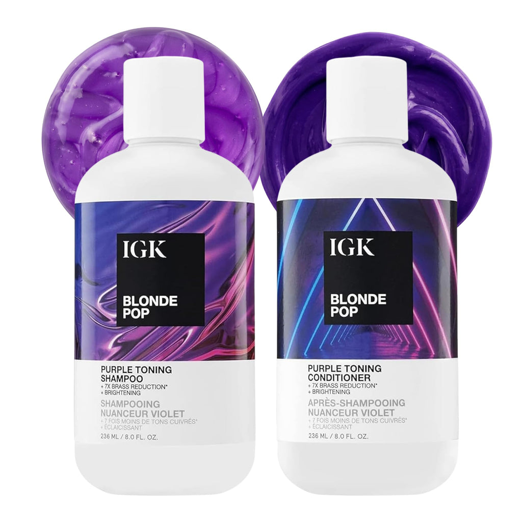 IGK Shampoo and Conditioner Set| Vegan + Cruelty-Free