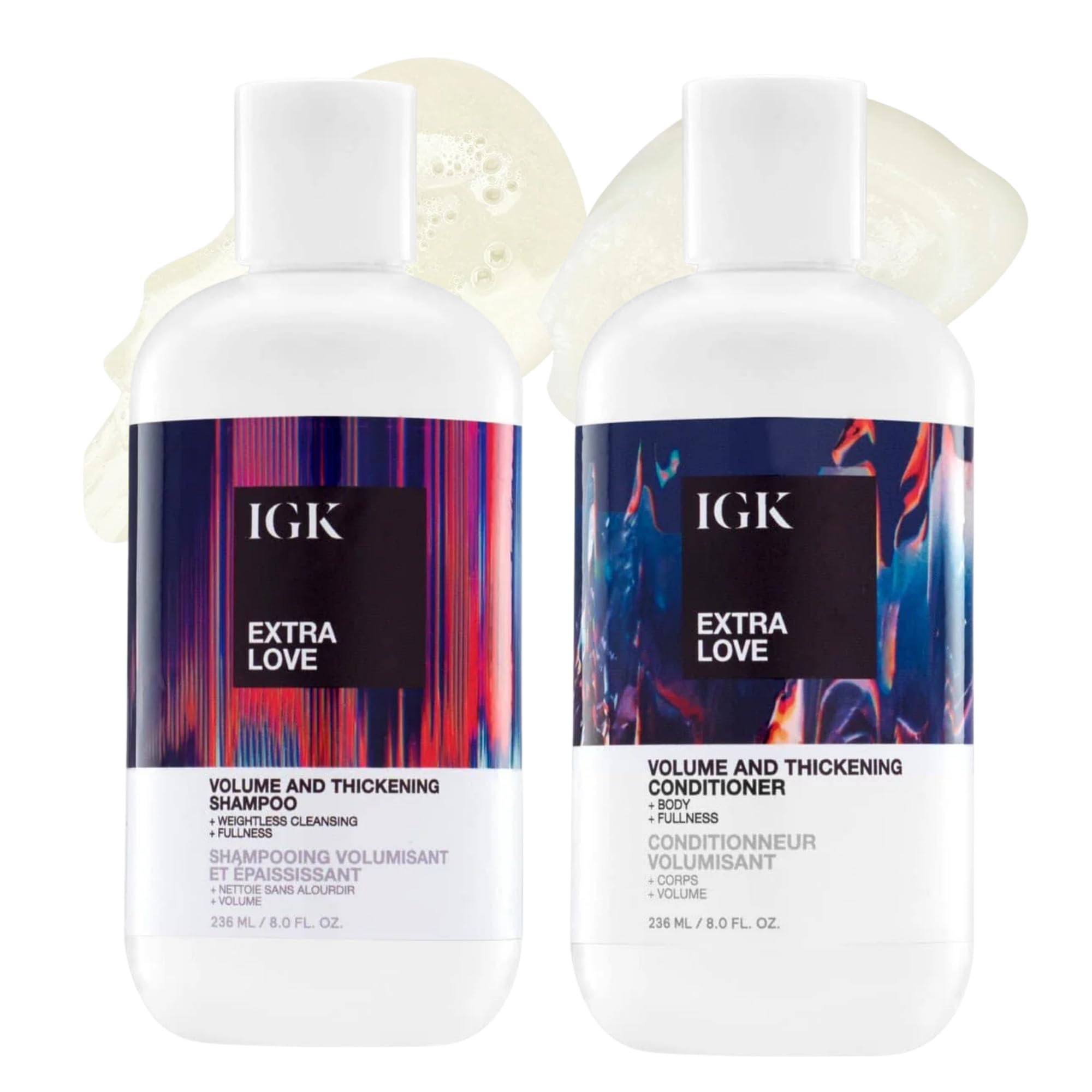 IGK Shampoo and Conditioner Set| Vegan + Cruelty-Free