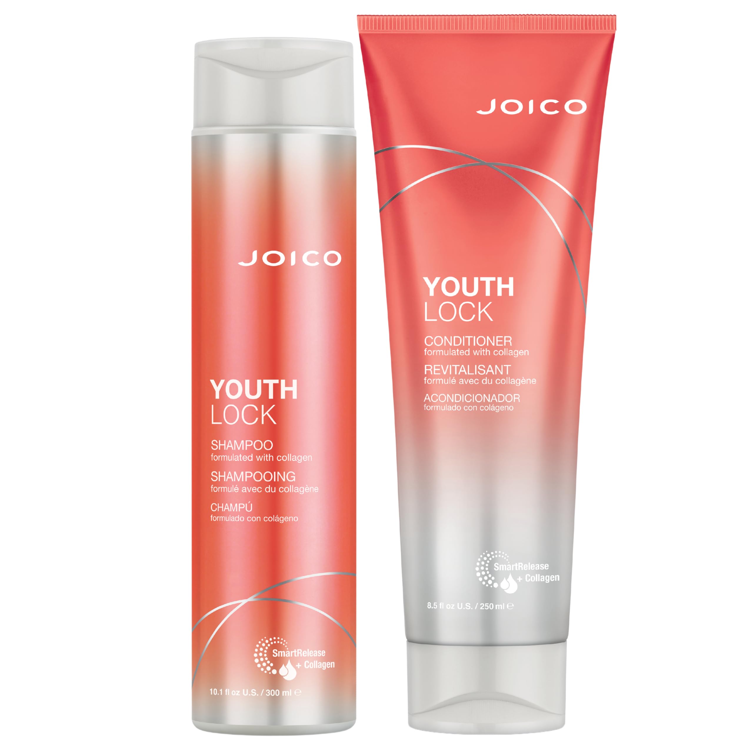 YouthLock Shampoo & Conditioner Set with Collagen