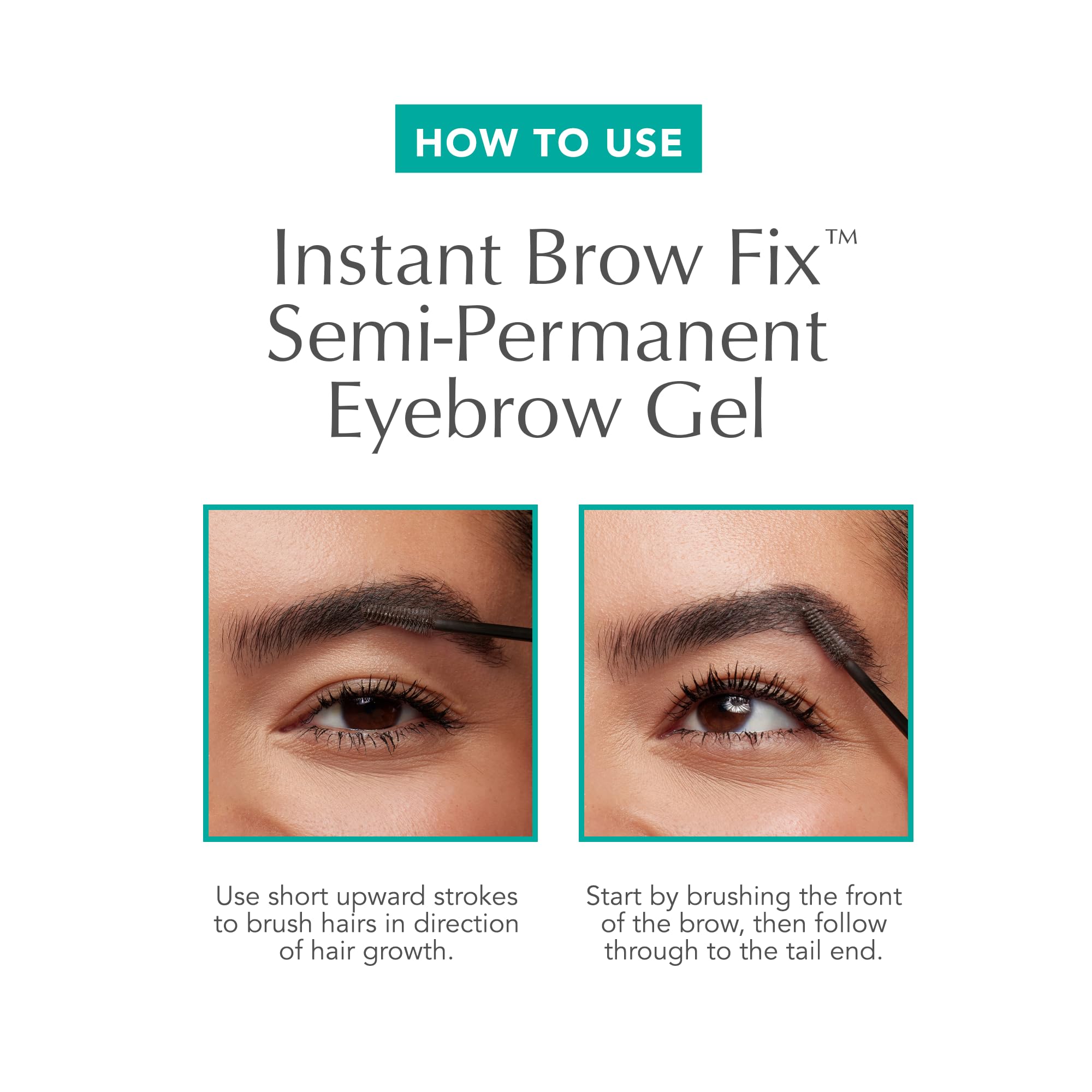Liquid Lash Mascara & Brow Gel Set Black Brown
