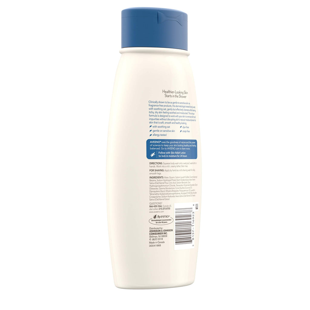 Skin Relief Coconut Body Wash 18oz 12-Pack