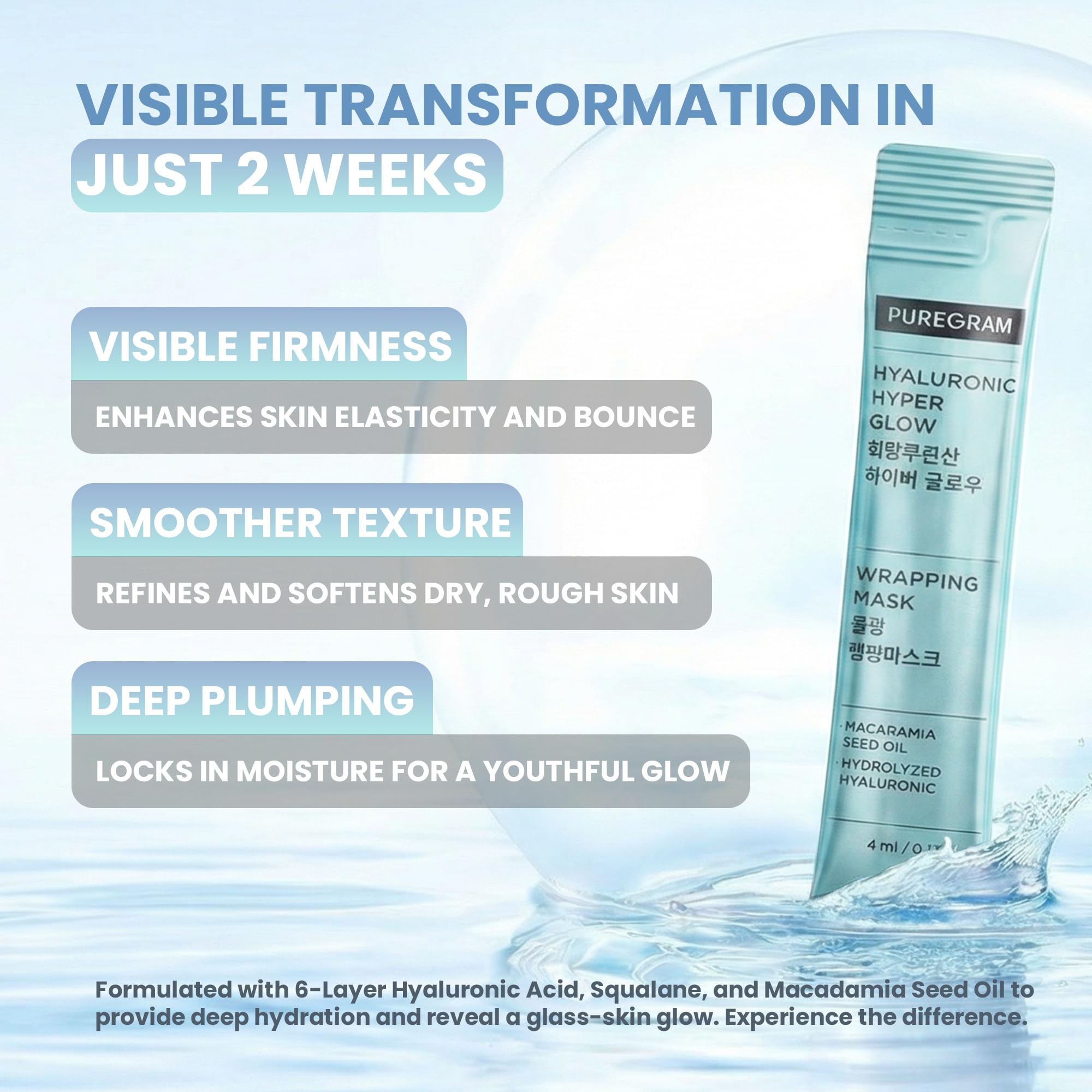 Hyaluronic Glow Wrapping Peel-Off Mask