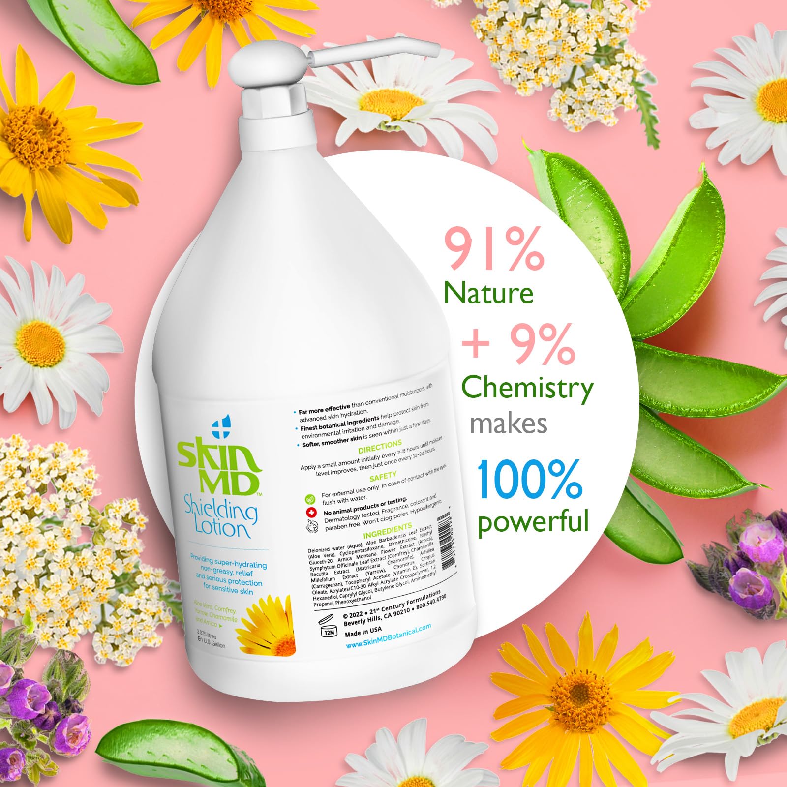 Hydrating Body Lotion 1 Gallon Pump Bottle