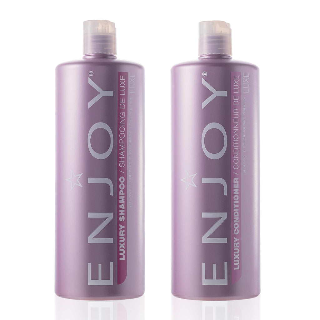 Enjoy Luxury Shampoo & Conditioner- Eliminates Parent