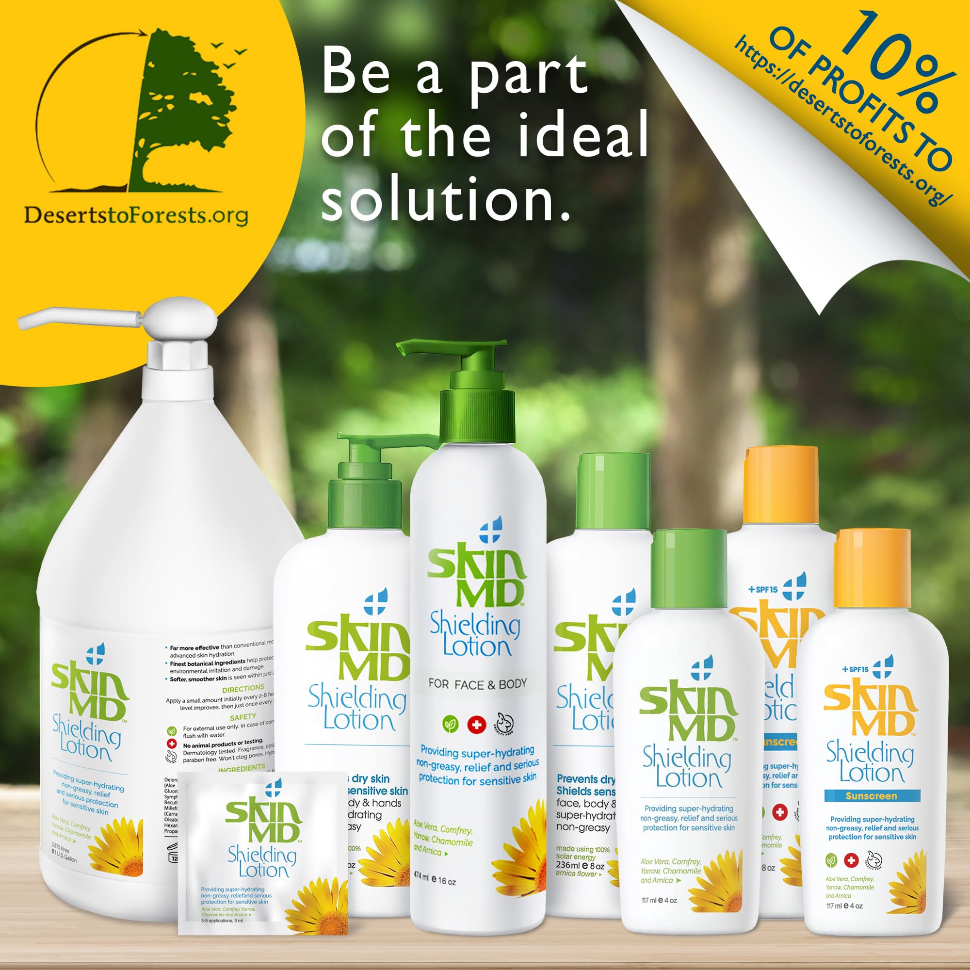 Hydrating Body Lotion 1 Gallon Pump Bottle