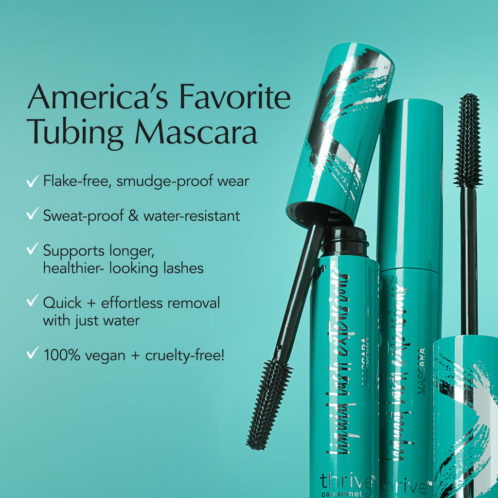 Liquid Lash Mascara & Brow Gel Set Black Brown