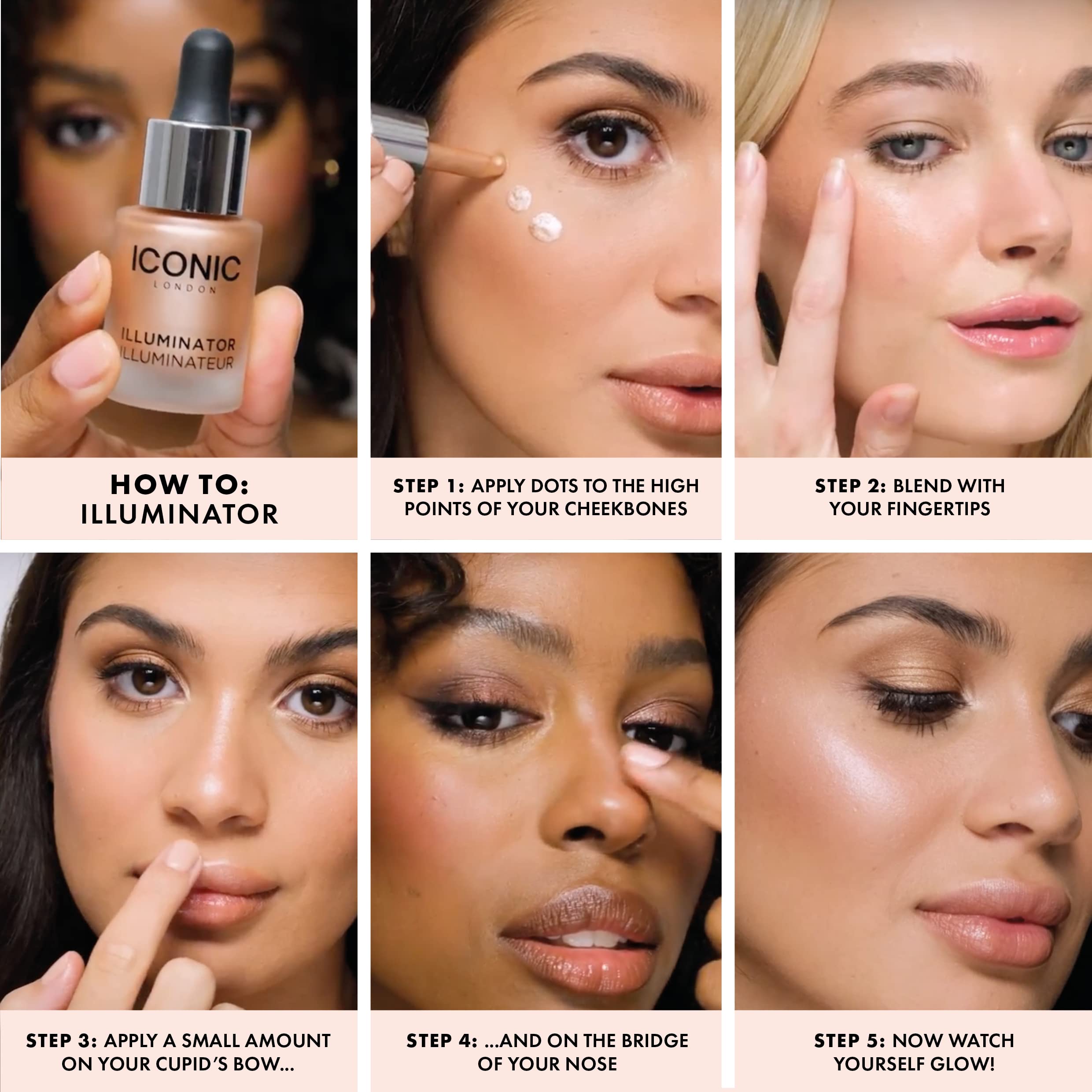 Illuminator & Blush Bronze Highlight Palette Bundle