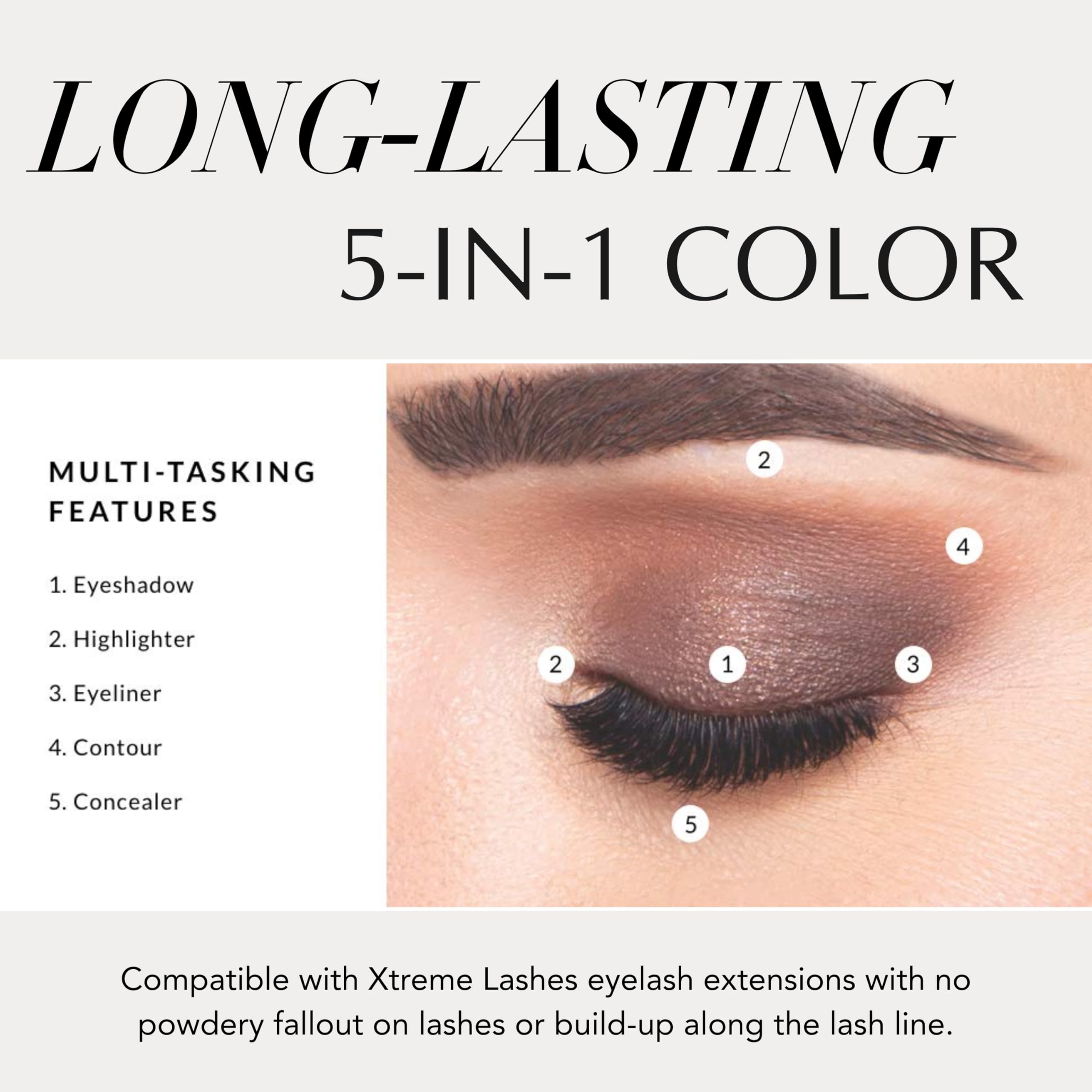 Xtreme Lashes Glideshadow Long Lasting Eyeshadow